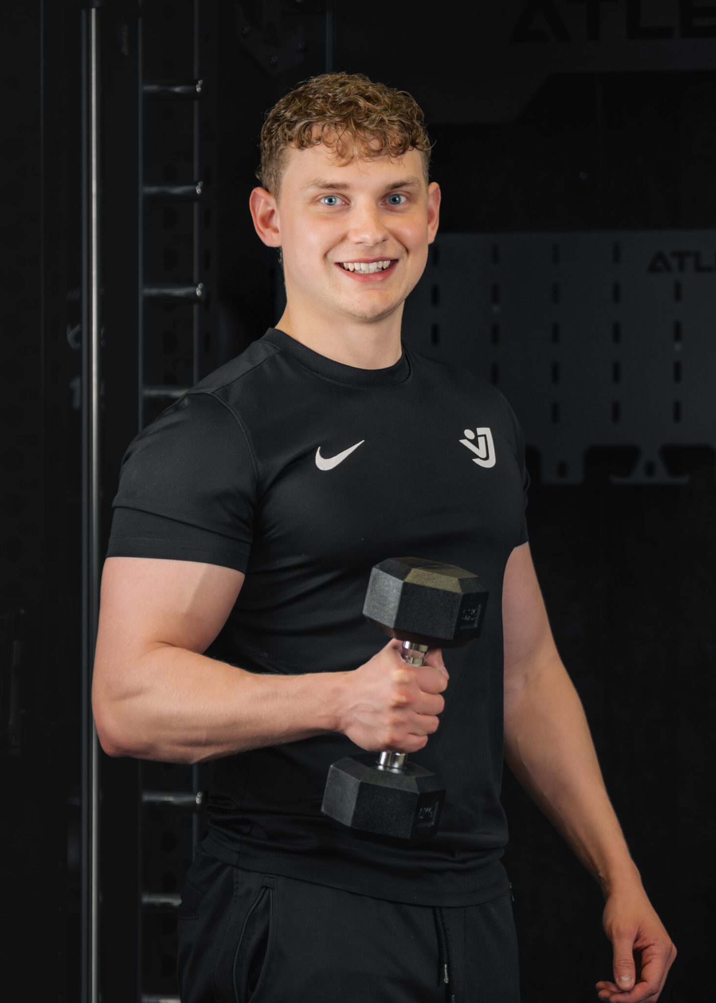 Fitness coach Louie van Westerlaak bij Vitaljym in Wormerveer