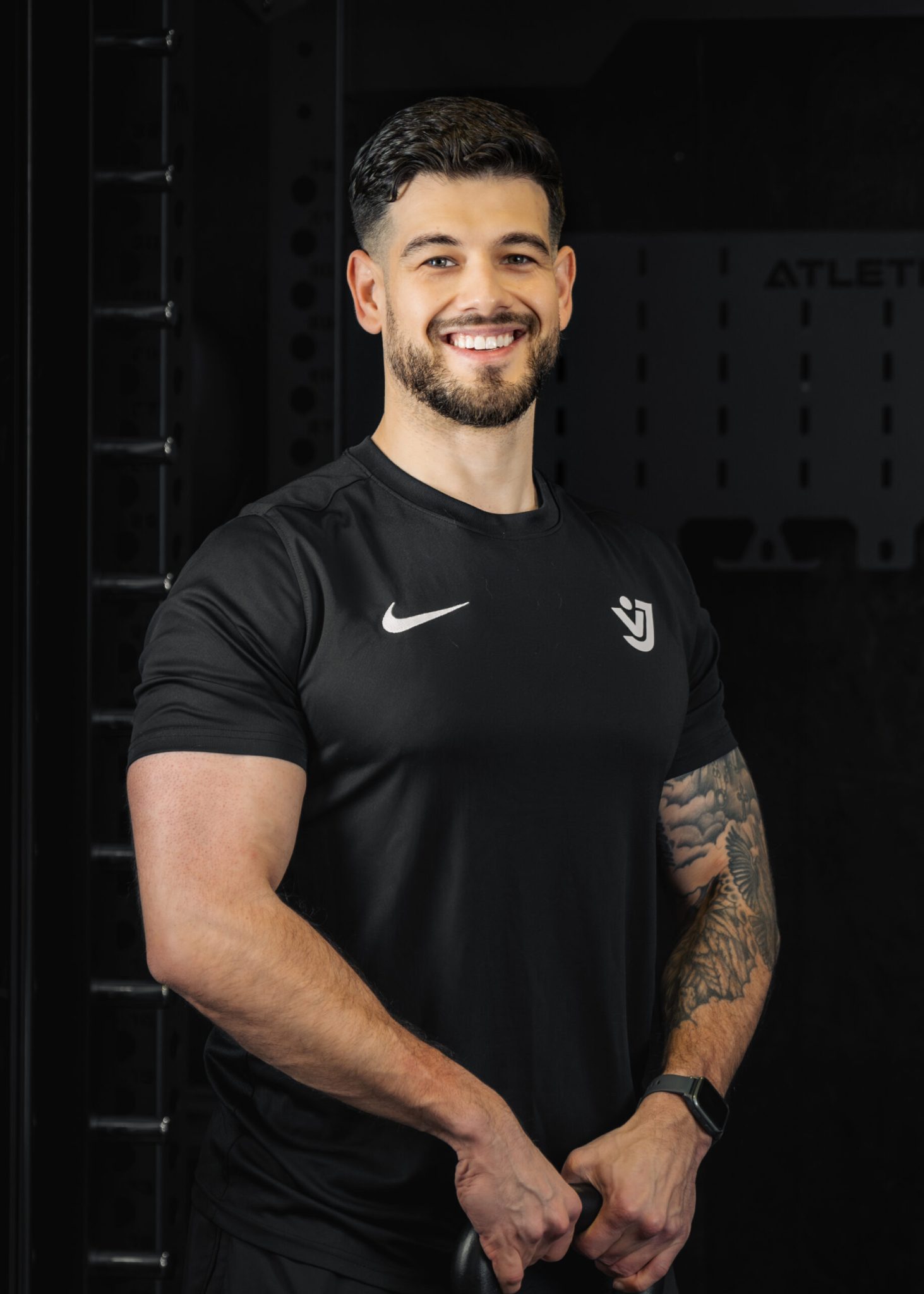 Fitness trainer Mario Mocanu bij Vitaljym in Wormerveer
